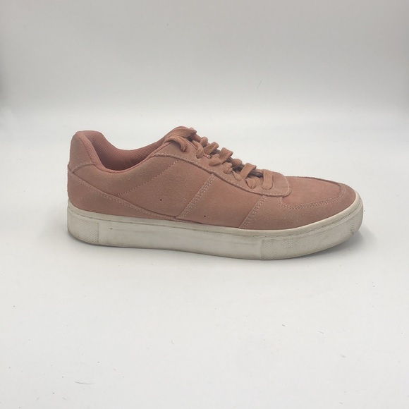 H&M Pink Suede Platform Sneakers - Picture 3 of 5